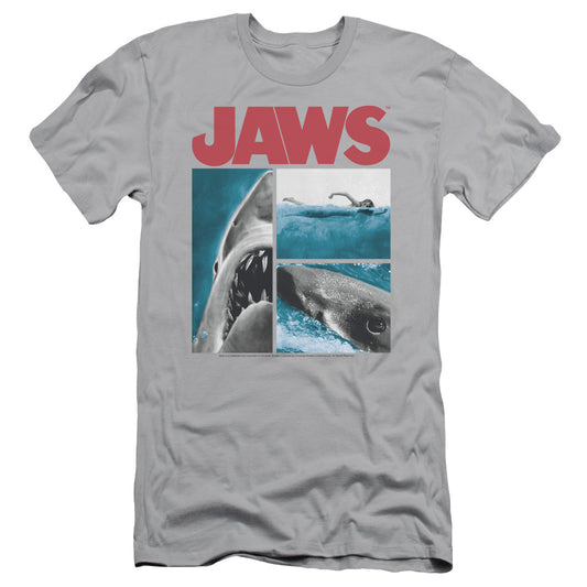 Jaws - Instajaws - Short Sleeve Adult 30/1 - Silver T-shirt