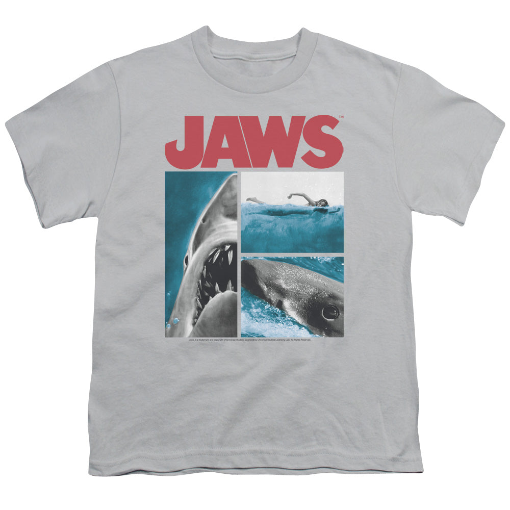 Jaws - Instajaws - Short Sleeve Youth 18/1 - Silver T-shirt