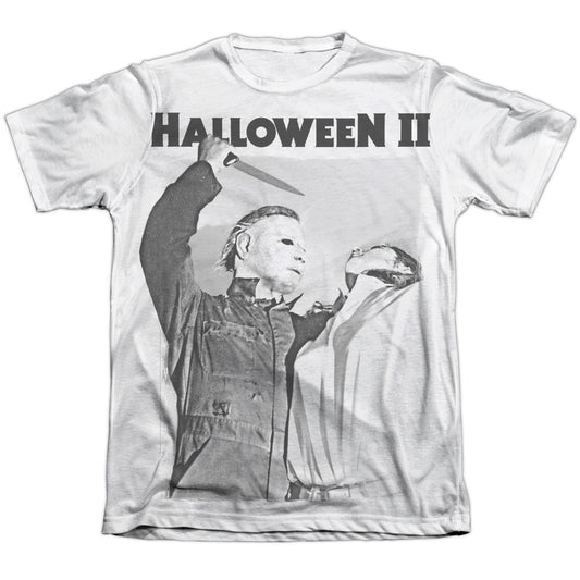 Halloween Ii - Serial Serenade - Adult 65/35 Poly/cotton Short Sleeve Tee - White - Md - White T-shirt