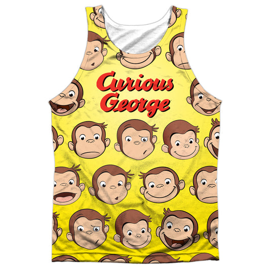 Curious George Curious Faces-adult 100% Poly