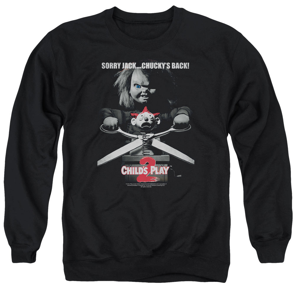 Childs Play 2 - Jack Poster - Adult Crewneck Sweatshirt - Black