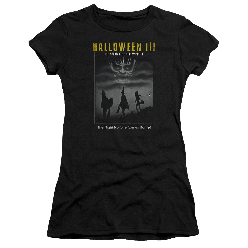 Halloween Iii - Kids Poster - Short Sleeve Junior Sheer - Black T-shirt