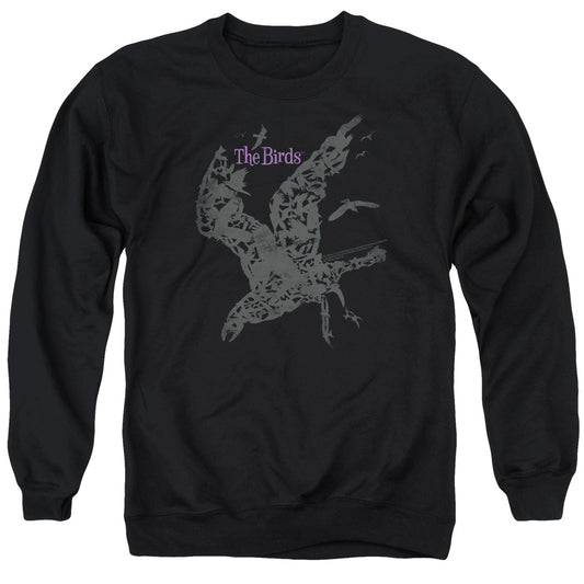 Birds - Poster - Adult Crewneck Sweatshirt - Black