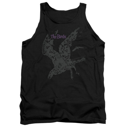 Birds - Poster - Adult Tank - Black - Sm - Black