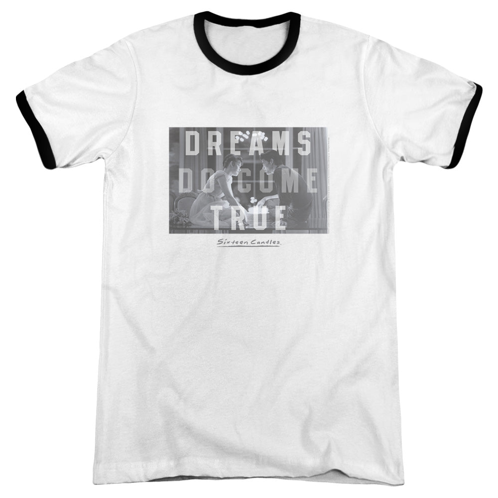 Sixteen Candles - Dreamers - Adult Ringer - White/black