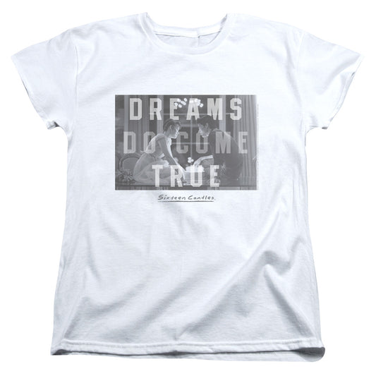 Sixteen Candles - Dreamers - Short Sleeve Womens Tee - White T-shirt