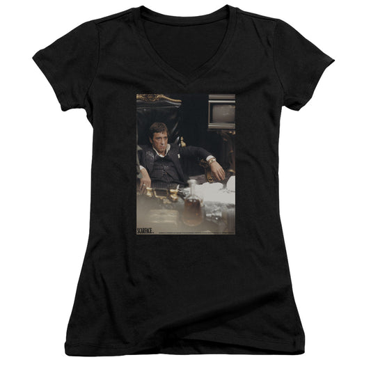 Scarface - Sit Back-junior V-neck - Black