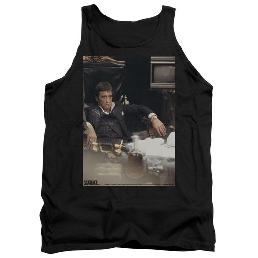 Scarface - Sit Back - Adult Tank - Black