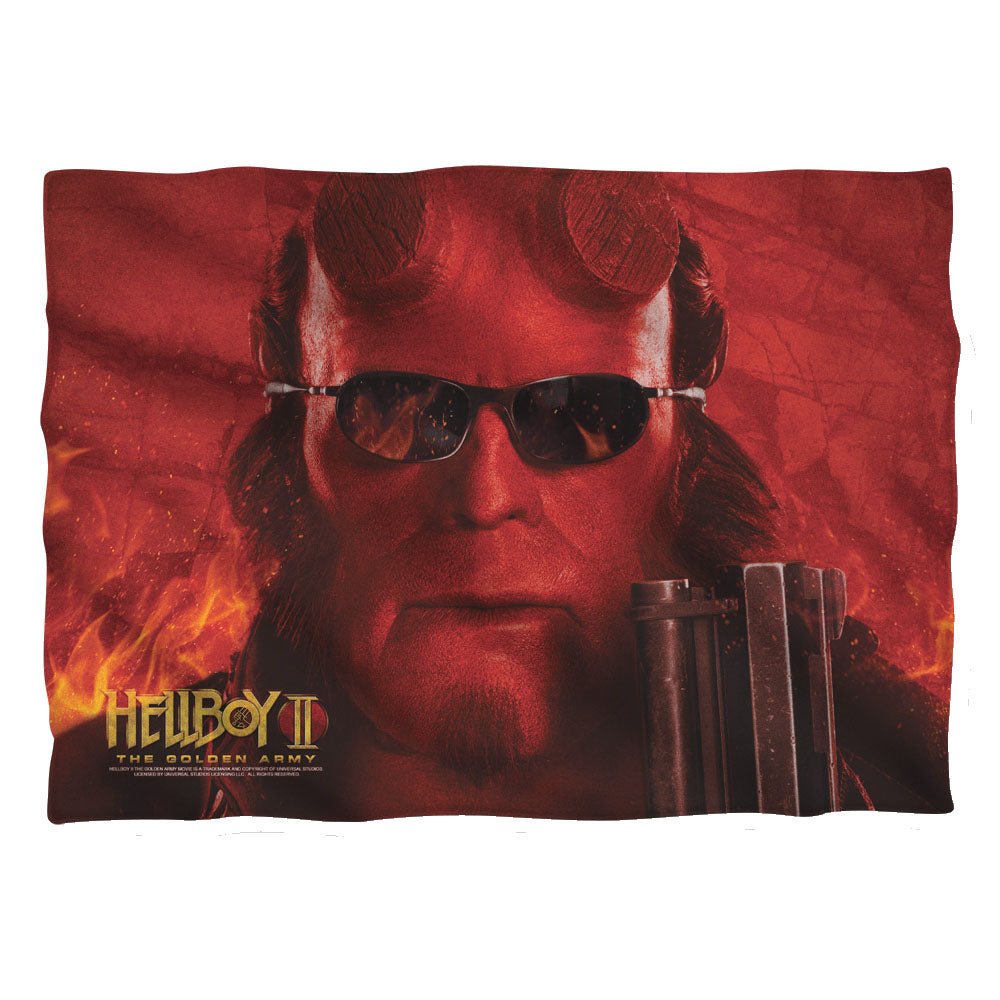 Hellboy Ii - Big Red - Pillow Case - White