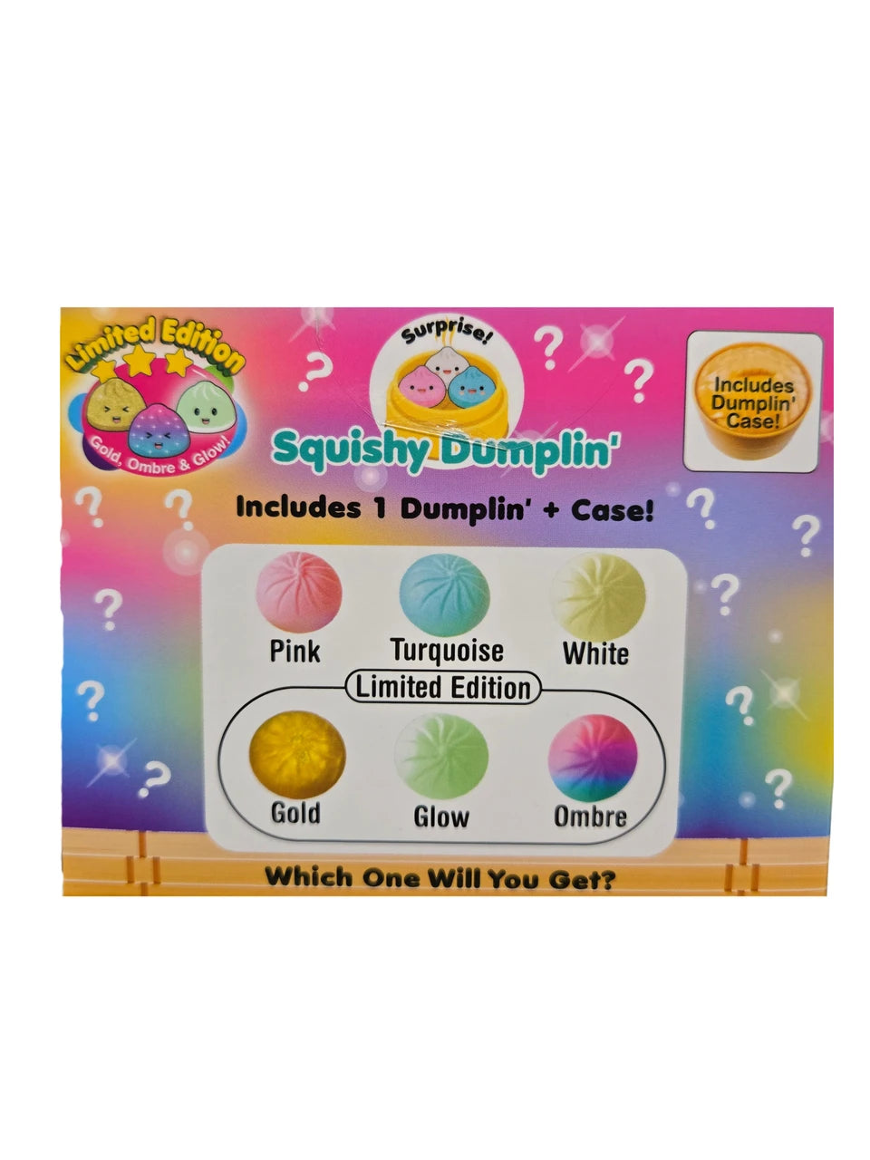Dumpling LIMITED EDITION Surprise SQUISHY Dumplin' Mystery Pack [1 RANDOM]