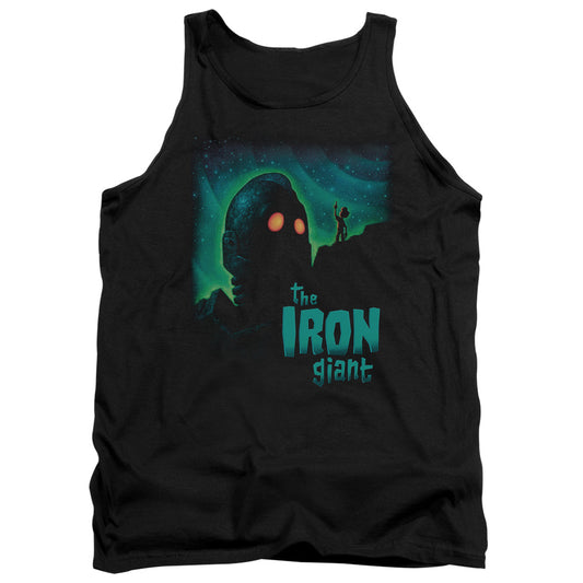 Iron Giant - Look To The Stars - Adult Tank - Black