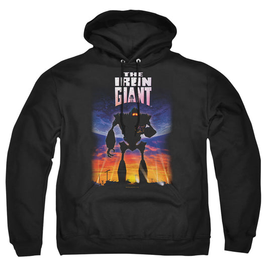Iron Giant - Poster - Adult Pull-over Hoodie - Black
