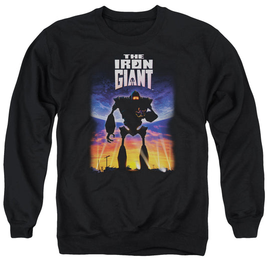 Iron Giant - Poster - Adult Crewneck Sweatshirt - Black