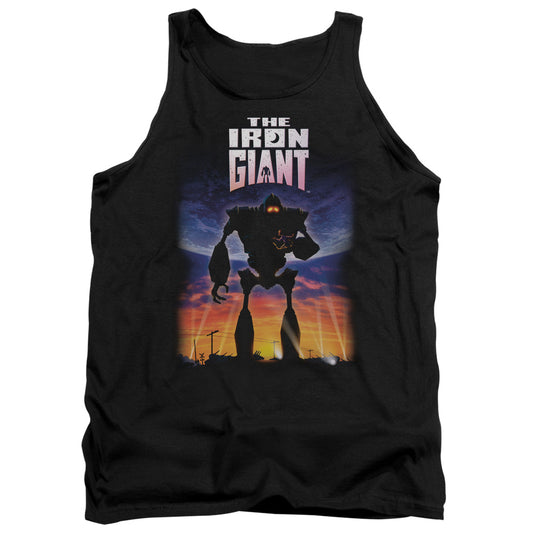 Iron Giant - Poster - Adult Tank - Black