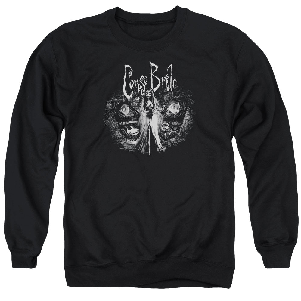 Corpse Bride - Bride To Be - Adult Crewneck Sweatshirt - Black