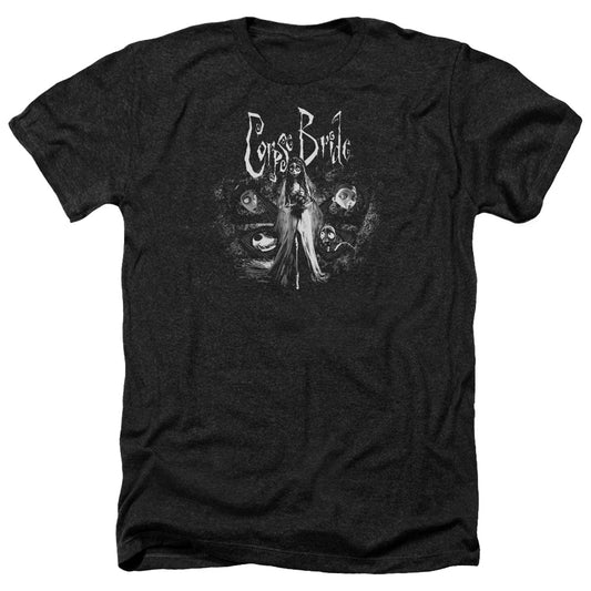 Corpse Bride - Bride To Be - Adult Heather-black