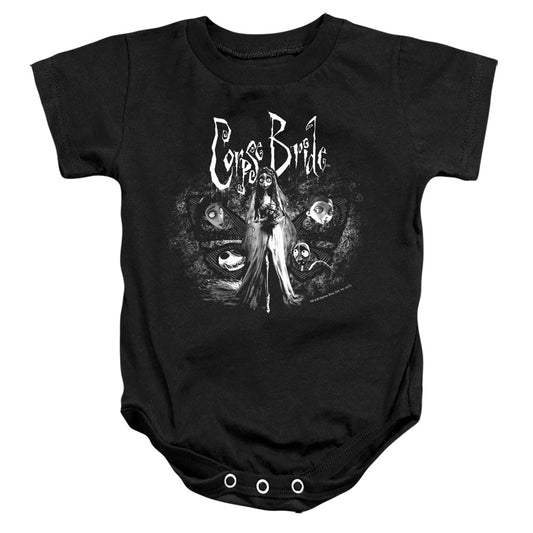 Corpse Bride - Bride To Be-infant Snapsuit - Black