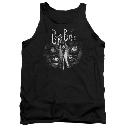 Corpse Bride - Bride To Be - Adult Tank - Black