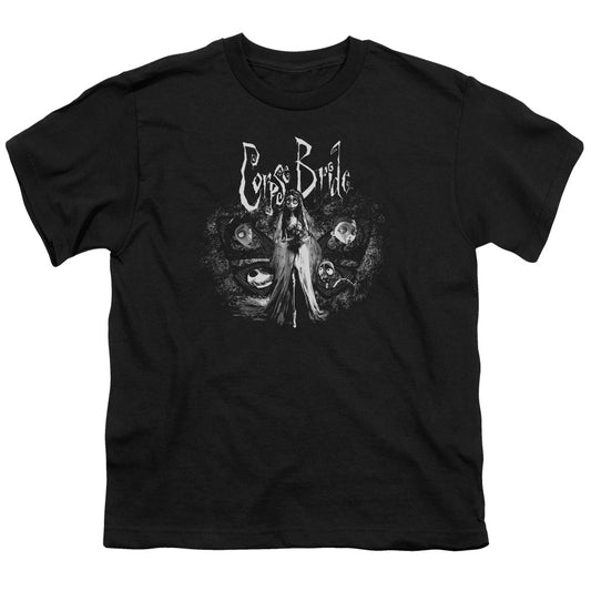 Corpse Bride - Bride To Be - Short Sleeve Youth 18/1 - Black T-shirt