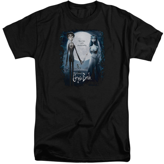 Corpse Bride - Poster - Short Sleeve Adult Tall - Black T-shirt