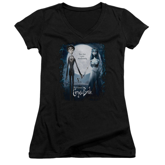 Corpse Bride - Poster - Junior V-neck - Black