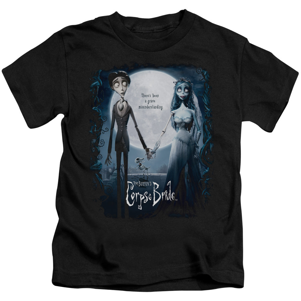 CORPSE BRIDE POSTER - S/S JUVENILE 18/1 - BLACK - T-Shirt