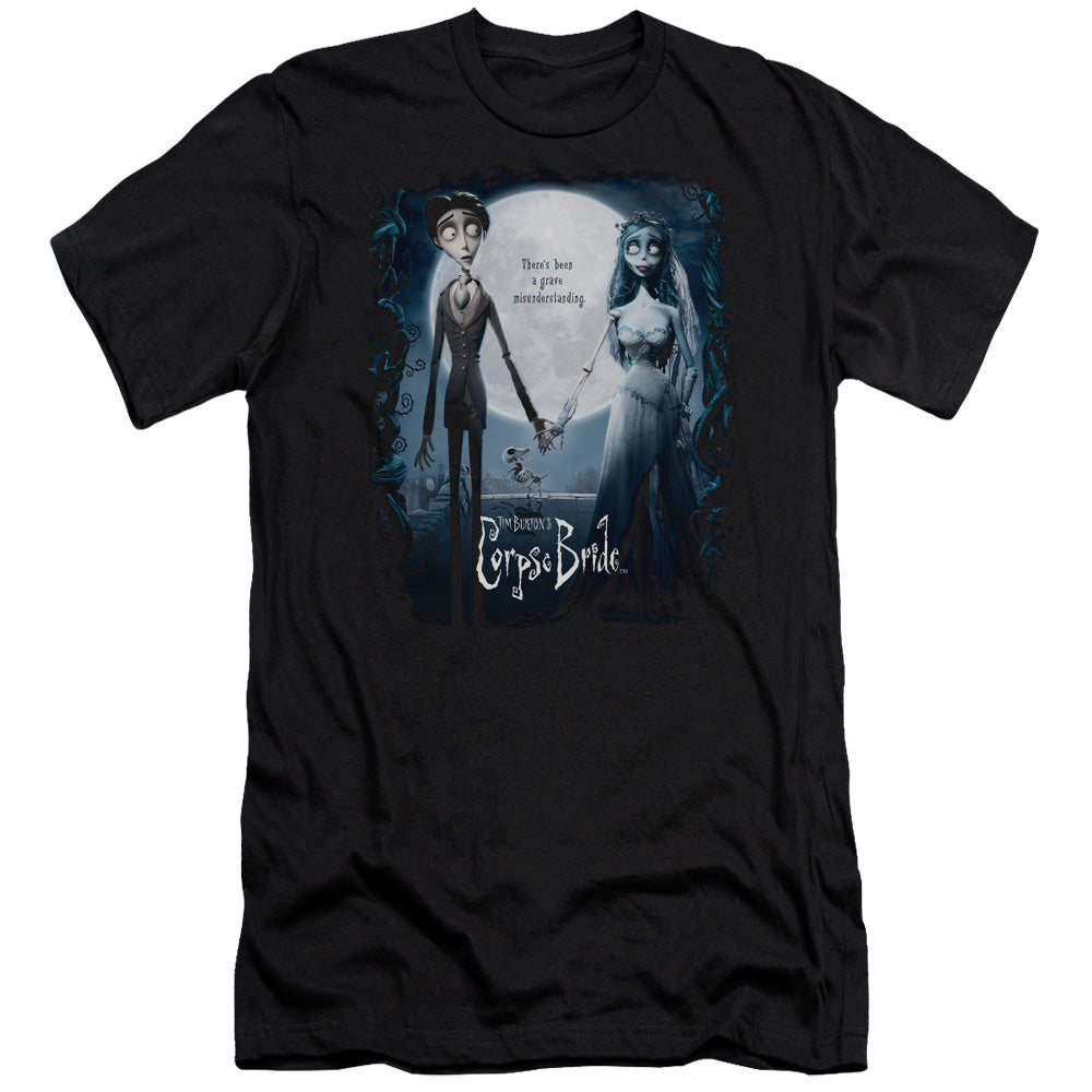Corpse Bride - Poster - Short Sleeve Adult 30/1 - Black T-shirt