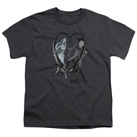 Corpse Bride - Runaway Groom - Short Sleeve Youth 18/1 - Charcoal T-shirt