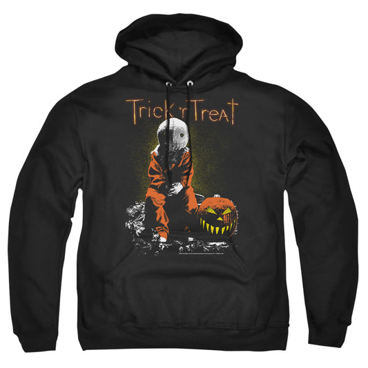 Trick R Treat - Sitting Sam - Adult Pull-over Hoodie - Black