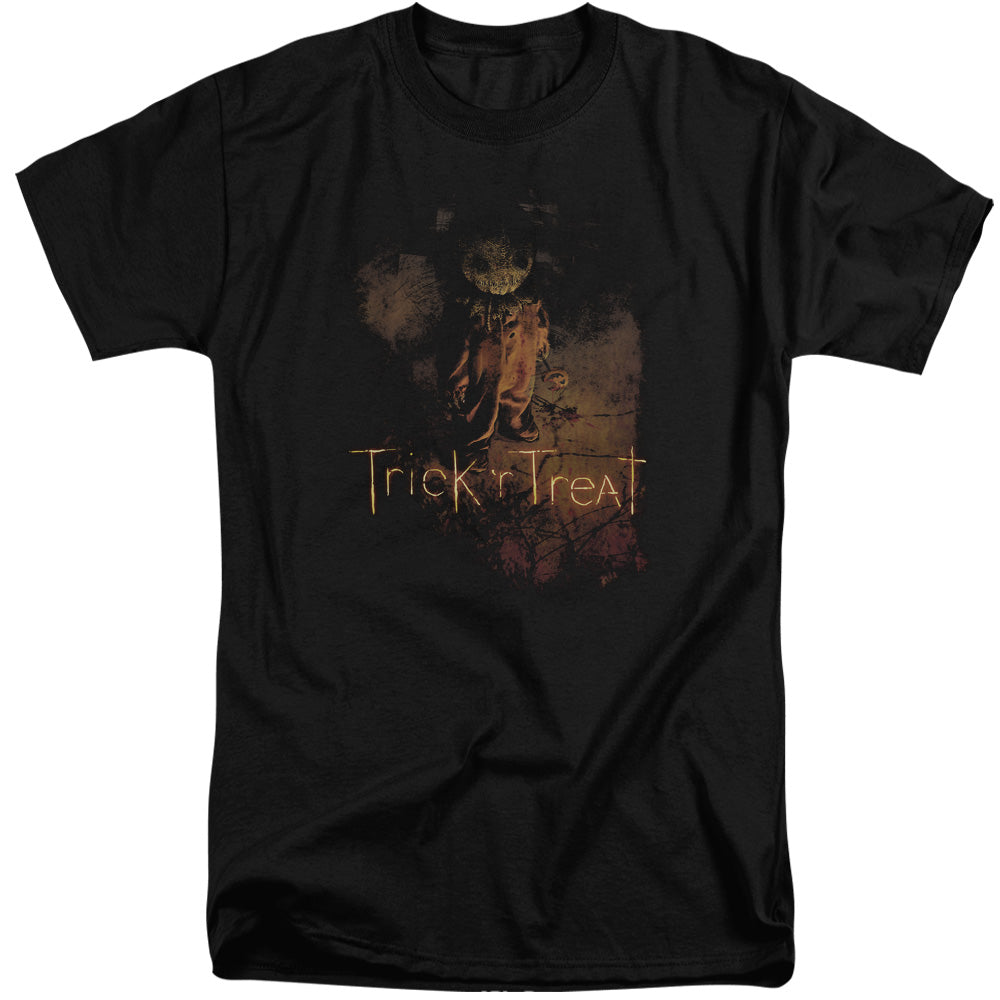 Trick R Treat - Movie Poster - Short Sleeve Adult Tall - Black T-shirt