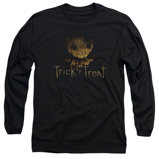 Trick R Treat - Logo - Long Sleeve Adult 18/1 - Black T-shirt