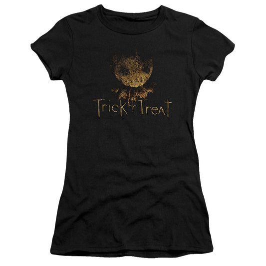 Trick R Treat - Logo - Short Sleeve Junior Sheer - Black T-shirt