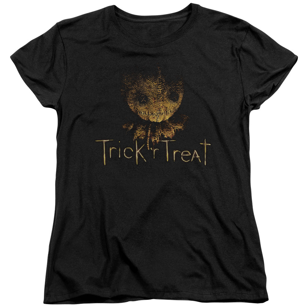 Trick R Treat - Logo - Short Sleeve Women"s Tee - Black T-shirt