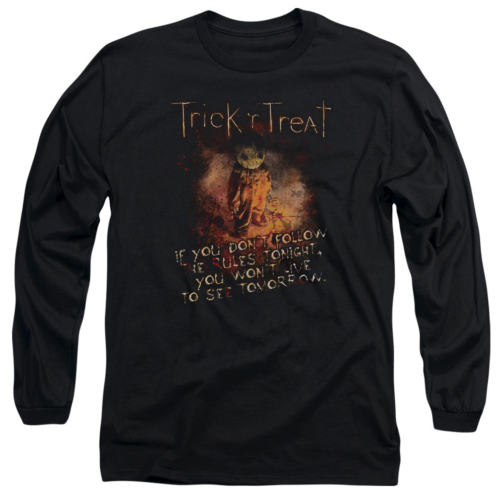 TRICK R TREAT RULES - L/S ADULT 18/1 - BLACK T-Shirt