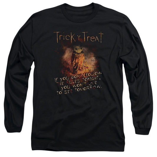 TRICK R TREAT RULES - L/S ADULT 18/1 - BLACK T-Shirt