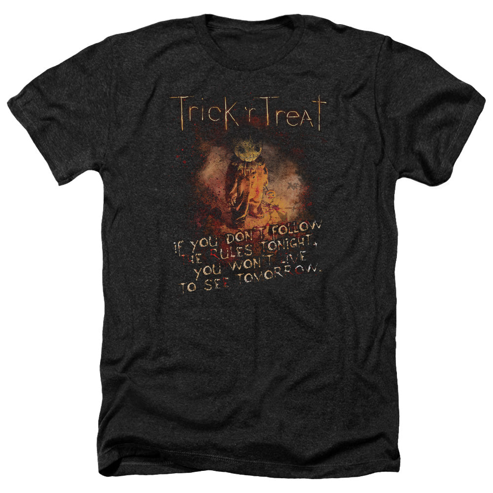 Trick R Treat - Rules - Adult Heather-black