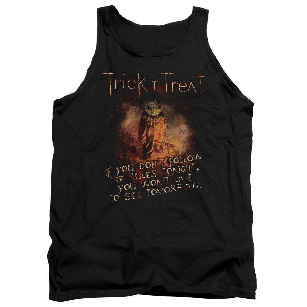 Trick R Treat - Rules - Adult Tank - Black