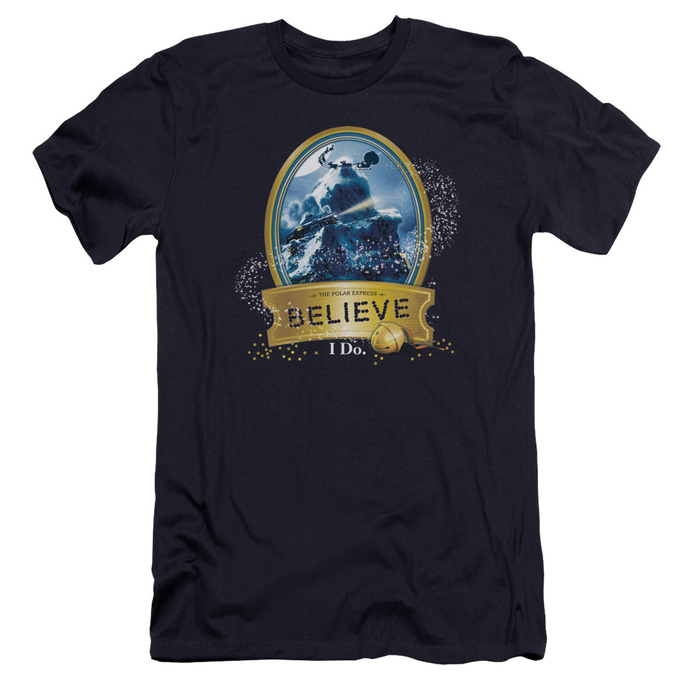 Polar Express - True Believer-premuim Canvas Adult Slim Fit 30/1 - Navy