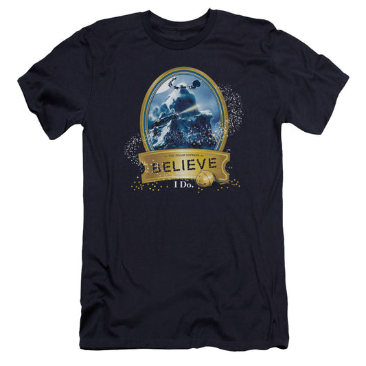 Polar Express - True Believer-premuim Canvas Adult Slim Fit 30/1 - Navy