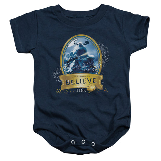 Polar Express - True Believer - Infant Snapsuit - Navy