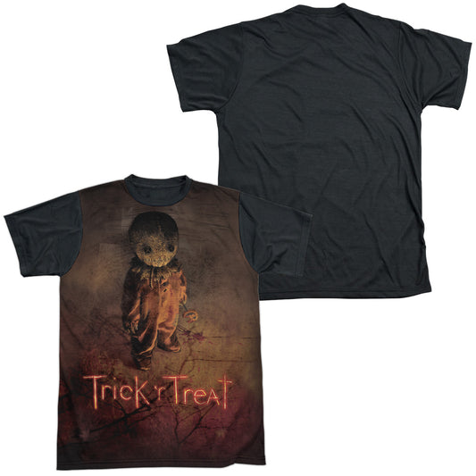 Trick R Treat - Trick Poster - Short Sleeve Adult White Front Black Back   - White T-shirt