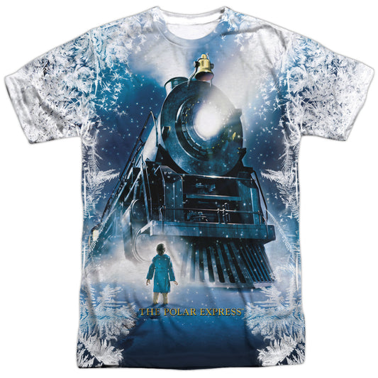 Polar Express - Journey - Short Sleeve Adult Poly Crew - White T-shirt