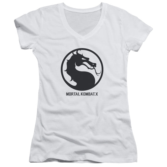 Mortal Kombat X - Seal-junior V-neck - White