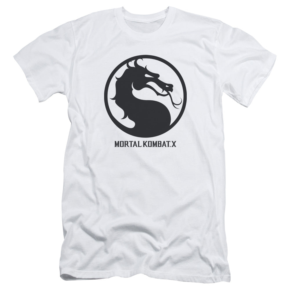 Mortal Kombat X - Seal - Short Sleeve Adult 30/1 - White T-shirt