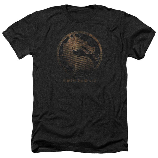 Mortal Kombat X - Metal Seal - Adult Heather-black