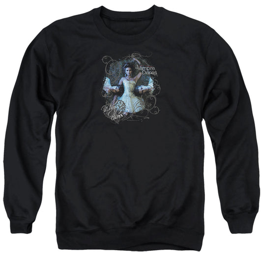 Vampire Diaries - Why Choose - Adult Crewneck Sweatshirt - Black