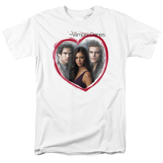 Vampire Diaries - Girls Choice - Short Sleeve Adult 18/1 - White T-shirt