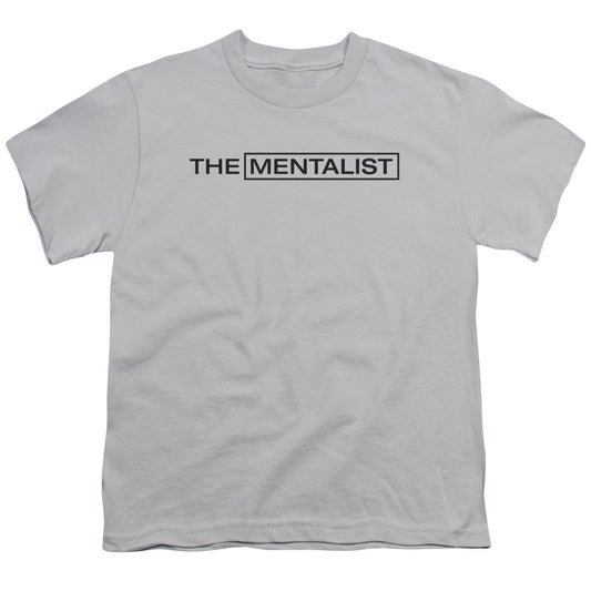 Mentalist - Logo - Short Sleeve Youth 18/1 - Silver T-shirt