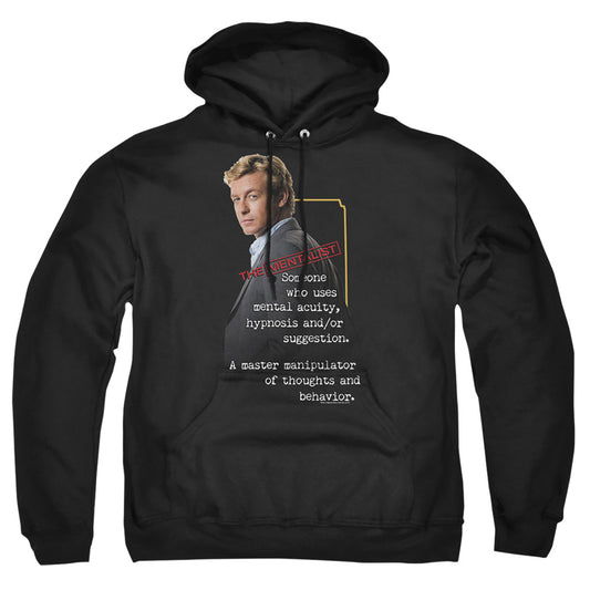 Mentalist - Definition - Adult Pull-over Hoodie - Black