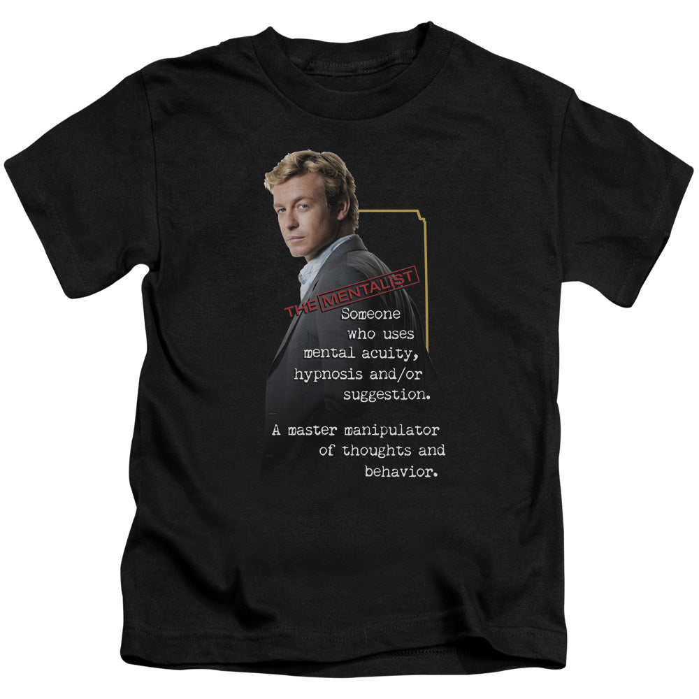 MENTALIST DEFINITION - S/S JUVENILE 18/1 - BLACK - T-Shirt